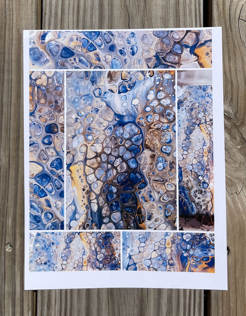 Acrylic Pour Artist Venetta Doughty