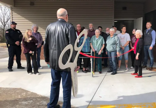 Ribbon Cutting at Booneville Senior Center