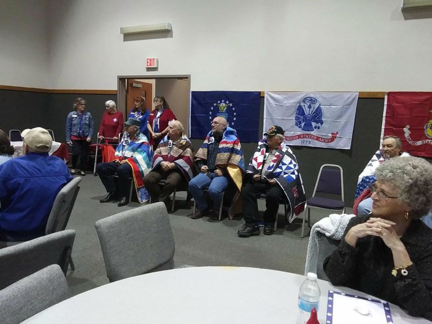 Veteran's Billy Don Stickland, Odis Catlett, William Emmert, Jeff Emmert, Robert Morgan