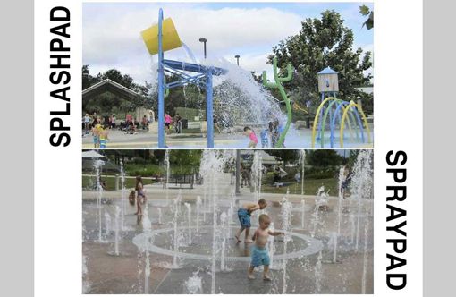 Splashpad vs Spraypad