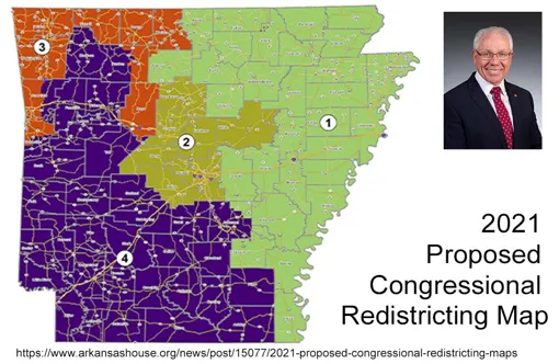 2021 Proposed Congressional Redistricting Map