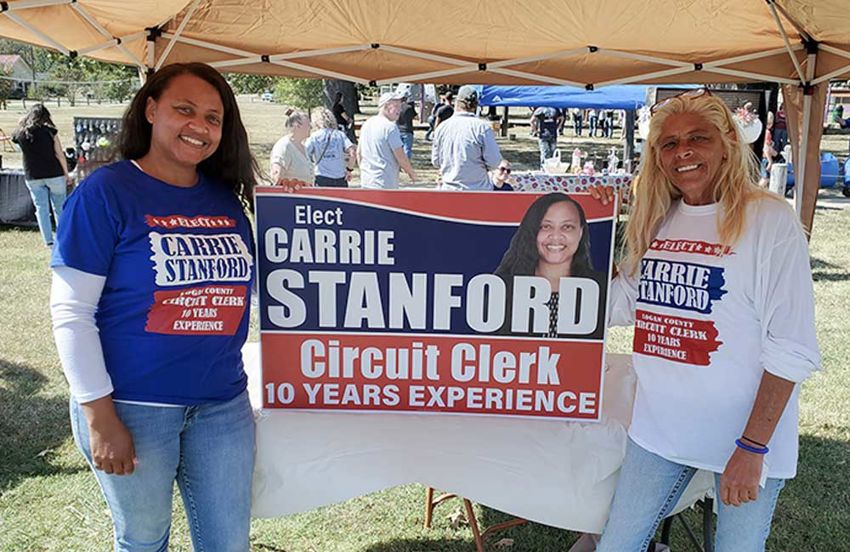 carrie stanford for logan county circuit clerk