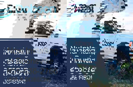 Dobson Fiber Bucket Truck