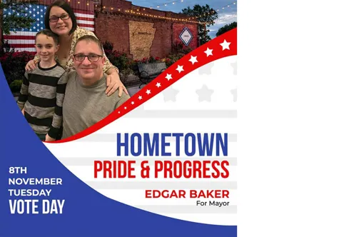 Baker for Mayor Poster