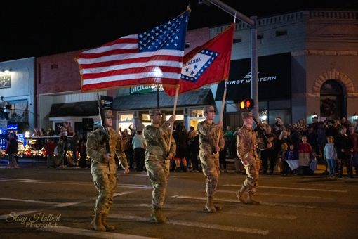 Color Guard - Photo by Stacy Holbert PhotoArt